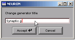 change name dialog box with new name