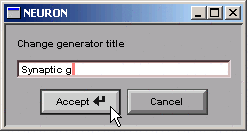change name dialog box with new name; clicking accept